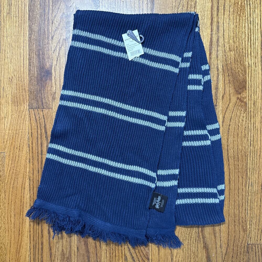 Universal Studios Harry Potter Ravenclaw Scarf NWT Authentic Wizarding World C21